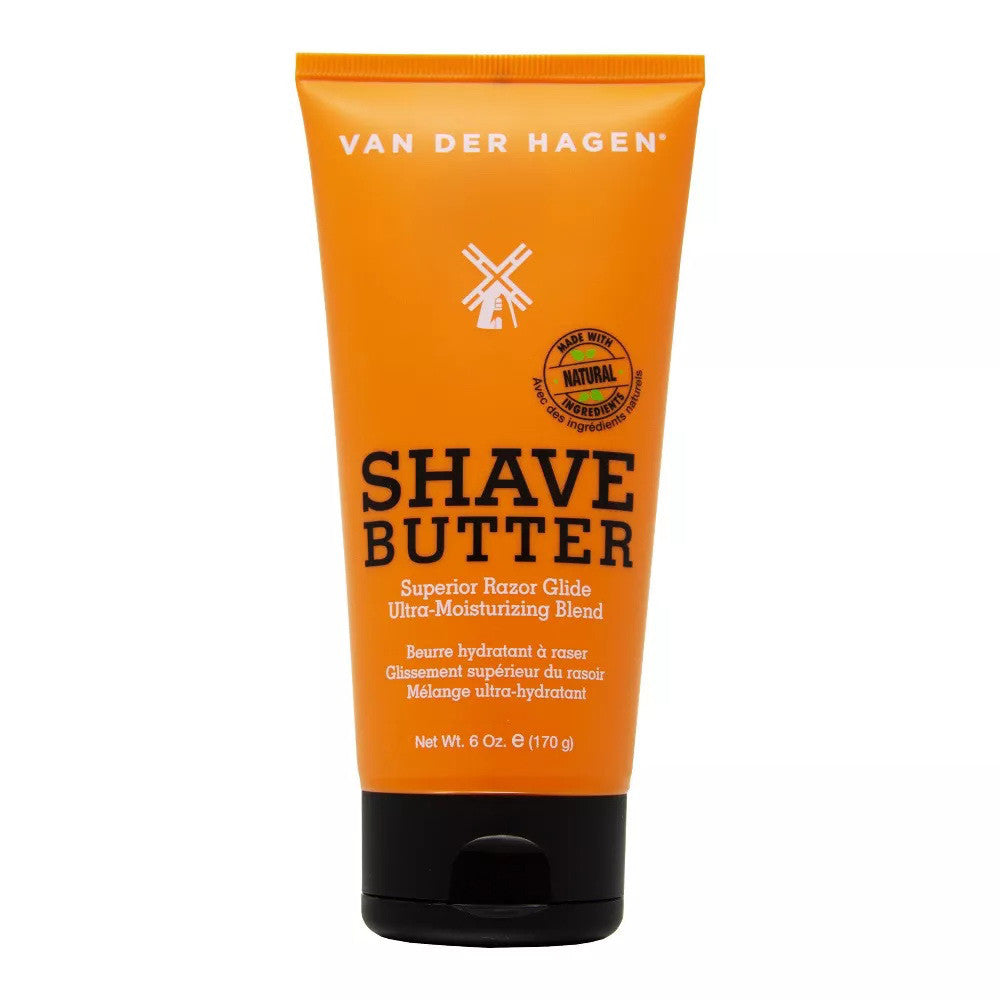 Van Der Hagen Shave Butter, Natural, 6 oz